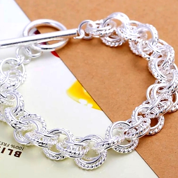 Brand new with tags Sterling Silver Bracelete! - Picture 2 of 6
